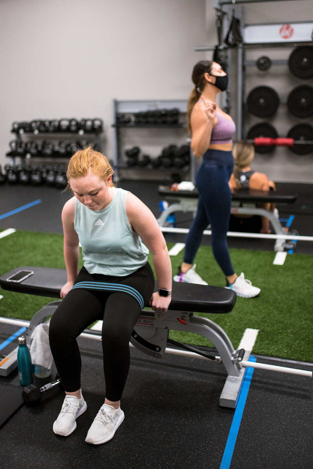 3 Ways to do Seated Band Abductions with the Glute Loop Booty Lab